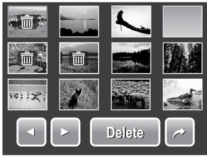 AGFAPHOTO OPTIMA 2338MT - To delete all files - 2