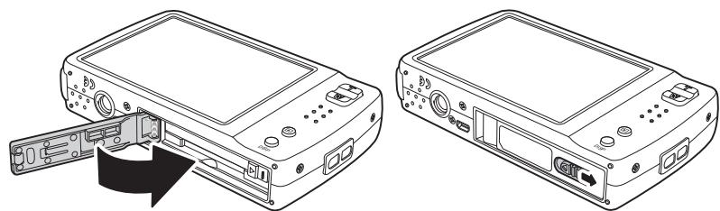 AGFAPHOTO OPTIMA 2338MT - Inserting the Battery - 3