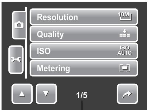 AGFAPHOTO OPTIMA 2338MT - Setting Snapshot Menu - 2