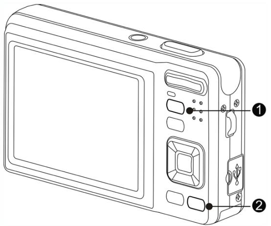 AGFAPHOTO OPTIMA 8328M - Switching between REC mode &amp; Playback mode - 1