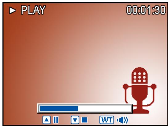 AGFAPHOTO OPTIMA 8328M - Playing Back Audio Clips - 1