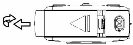 AGFAPHOTO SENSOR 500-X - Inserting the Batteries - 1
