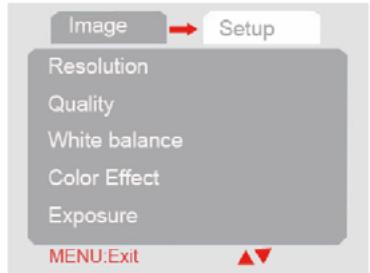 AGFAPHOTO SENSOR 505-D - Video Menu List - 4