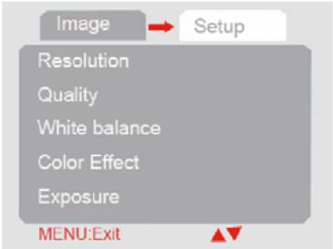 AGFAPHOTO SENSOR 505-X - Video Menu List - 2