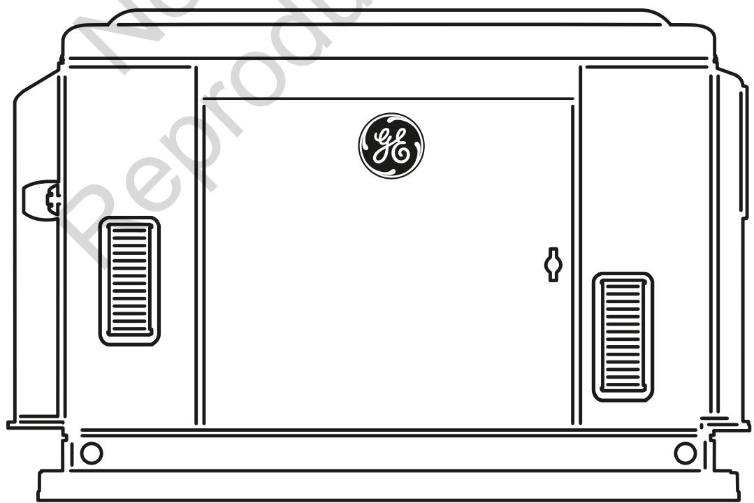 GE HOME NERATOR SYSTEM 20000 WATT - Manual de instalación y arranque - 1