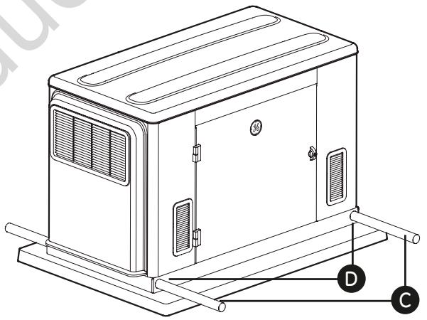 GE HOME NERATOR SYSTEM 20000 WATT - Lifting the Generator - 3