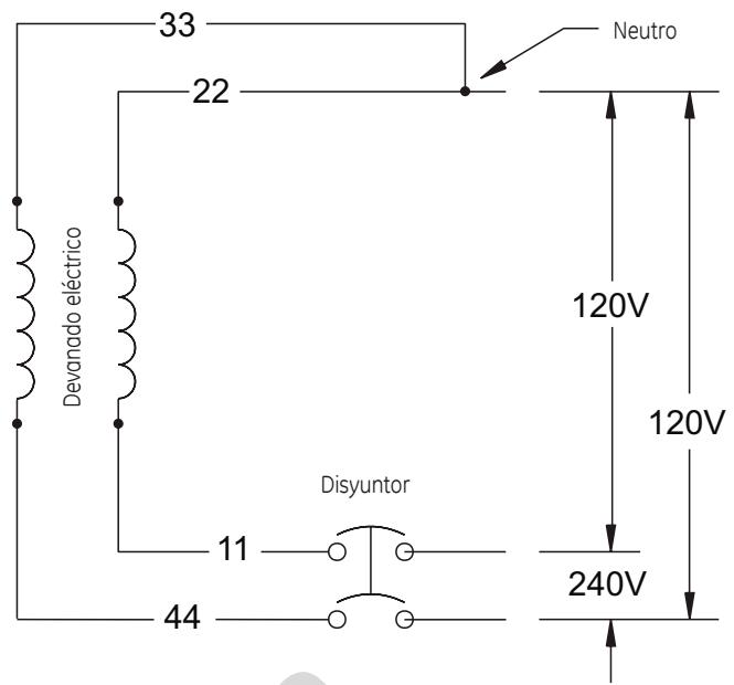 GE HOME NERATOR SYSTEM 20000 WATT - A - Cableado para toma de diez pernos - 1