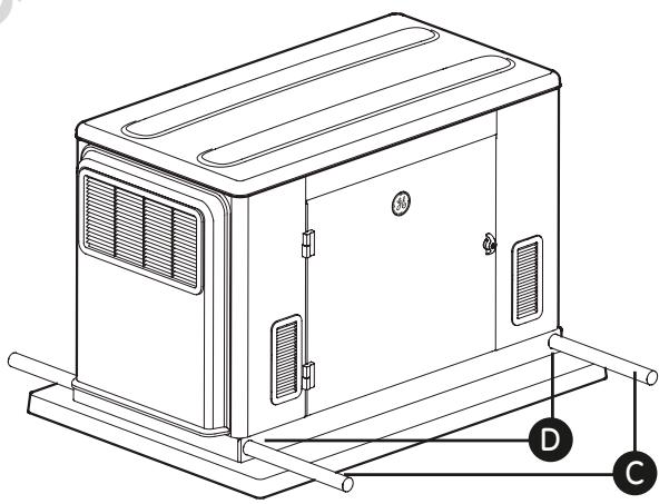 GE HOME NERATOR SYSTEM 20000 WATT - Soulèvement de la généatrice - 3