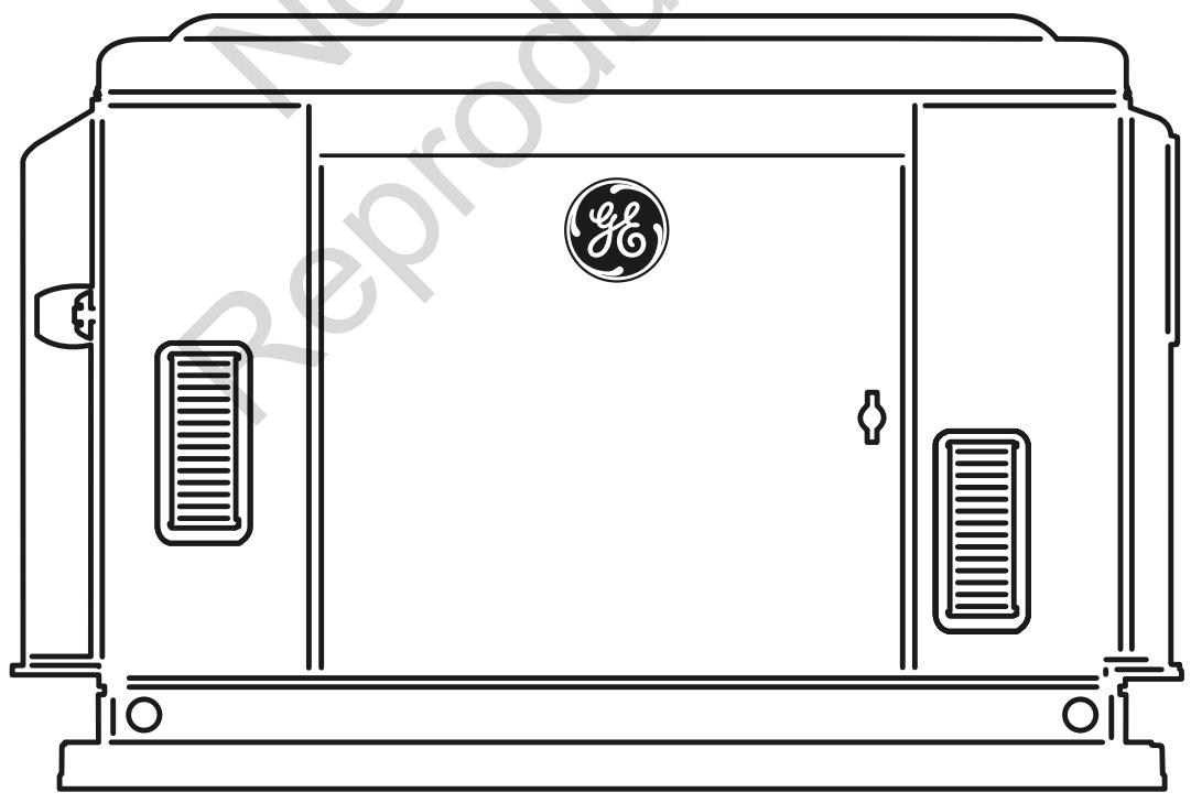GE HOME NERATOR SYSTEM 20000 WATT - Manuel d'installation et démarrage - 1