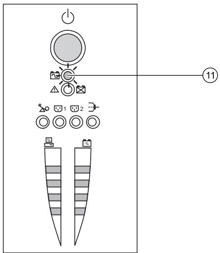 MGE UPS SYSTEMS PULSAR EVOLUTION 1500 - Alimentation sur batterie (en cas d'absence du réseau électrique) passage sur batterie - 3