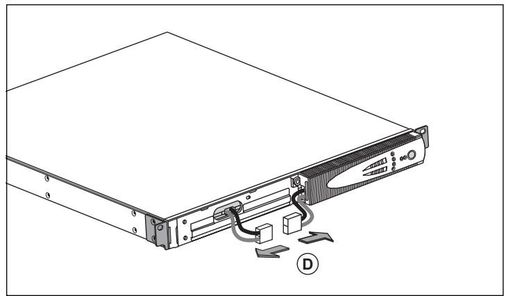 MGE UPS SYSTEMS PULSAR EVOLUTION 1500 - Démontage du module batterie - 3
