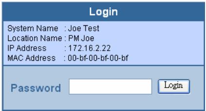 COMET LABS GSM424R - Logout - 1