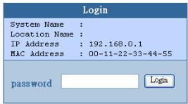 COMET LABS GSM424R - Login - 2