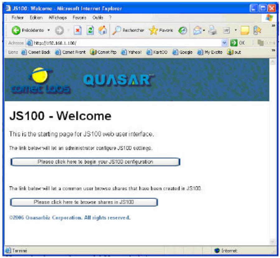 COMET LABS JS100 - ETAPE 5 - Partitionner le disque interne du JS100 - 7