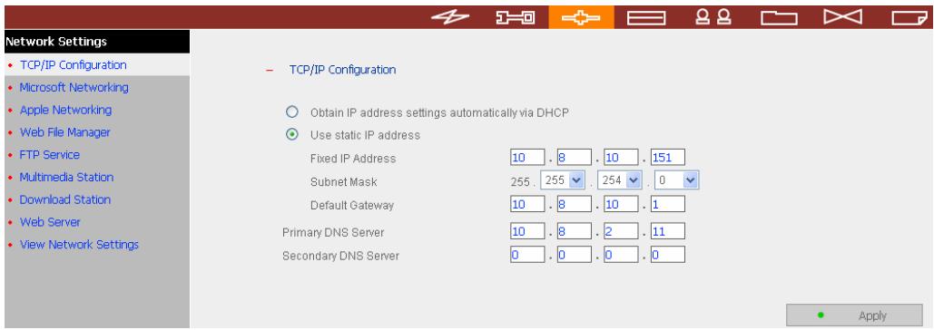 COMET LABS ND16000 - TCP/IP Configuration - 1