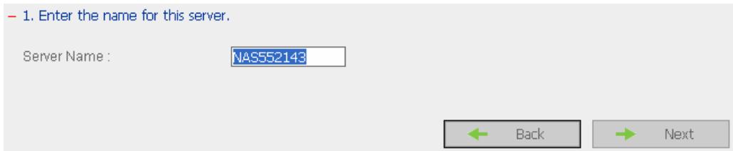 COMET LABS ND16000 - Step 1. Enter the server name. - 1