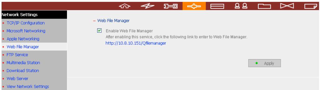 COMET LABS ND16000 - Using Web File Manager - 1