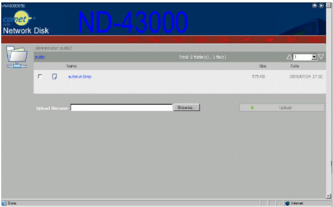 COMET LABS ND45000 - Using Web File Manager - 2