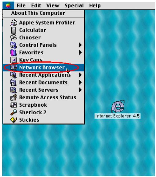 COMET LABS ND45000 - Using Network Browser - 1