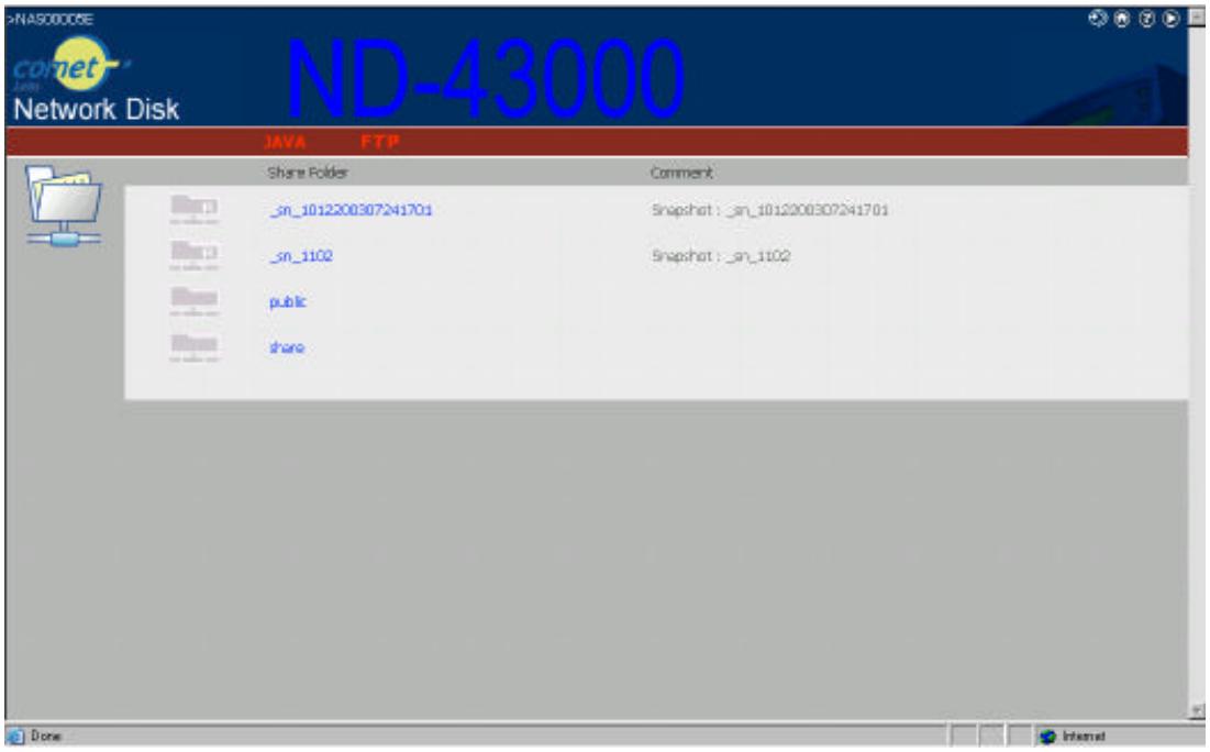 COMET LABS ND45000 - Using Web File Manager - 1
