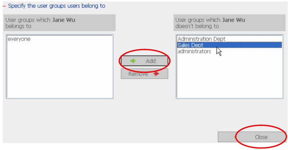 COMET LABS ND52000 - Create Users and Assign Users to User Group - 5