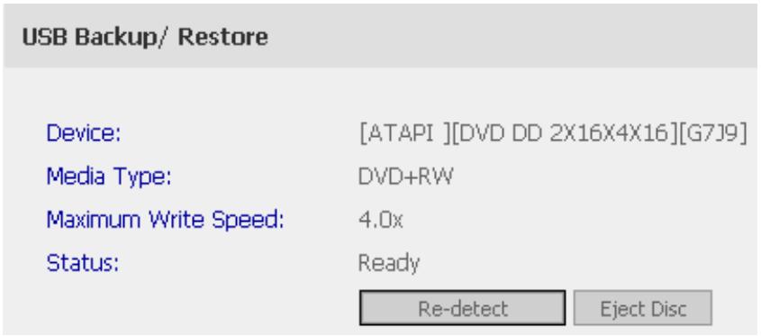 COMET LABS ND52000 - i. USB CD/DVD Detection - 1