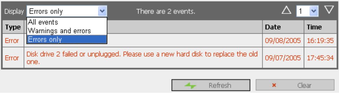 COMET LABS ND52000 - Event Logs - 1