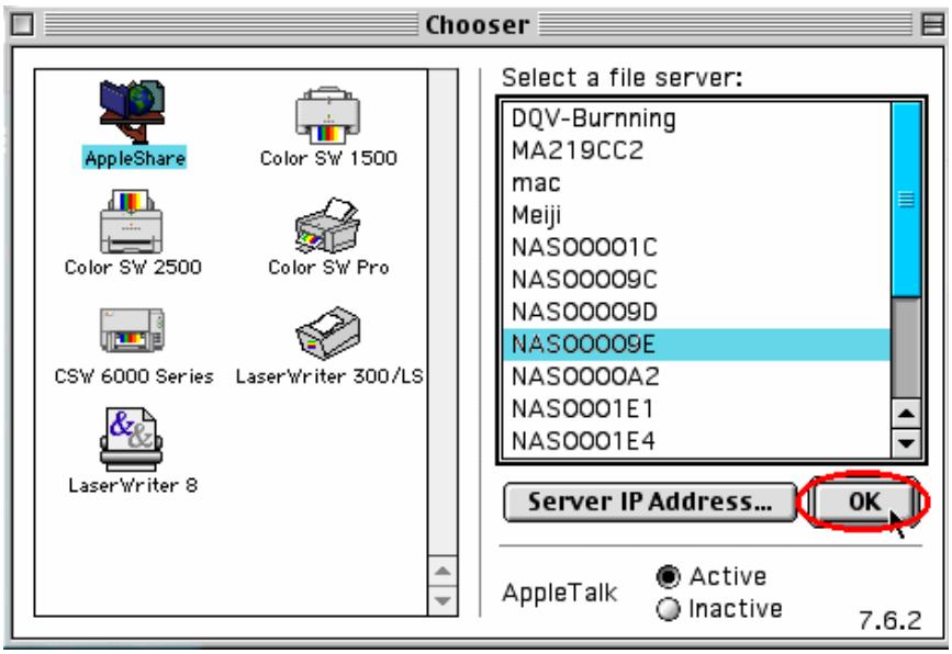 COMET LABS ND52000 - Using Chooser - 3