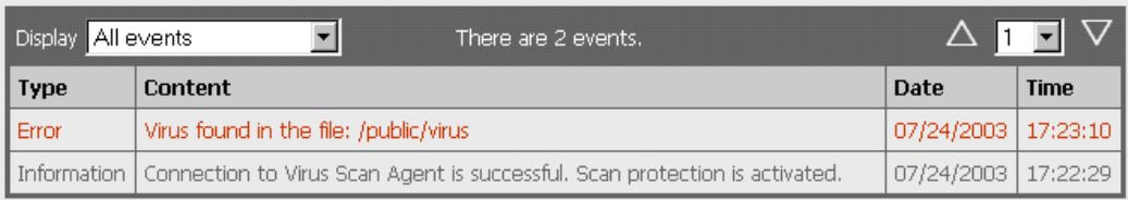 COMET LABS ND52000 - Viewing Details of Infected Files - 1