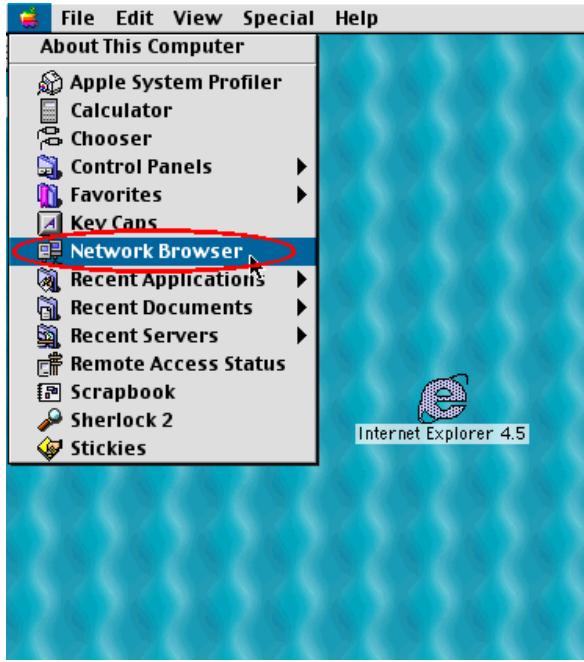 COMET LABS ND52000 - Using Network Browser - 1
