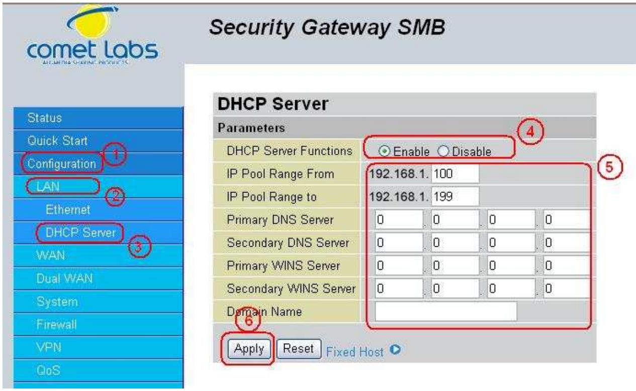 COMET LABS RF10 - DHCP Server - 1