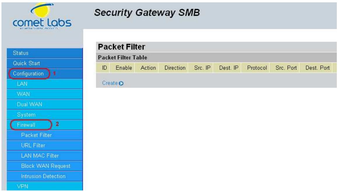 COMET LABS RF10 - Firewall - 1