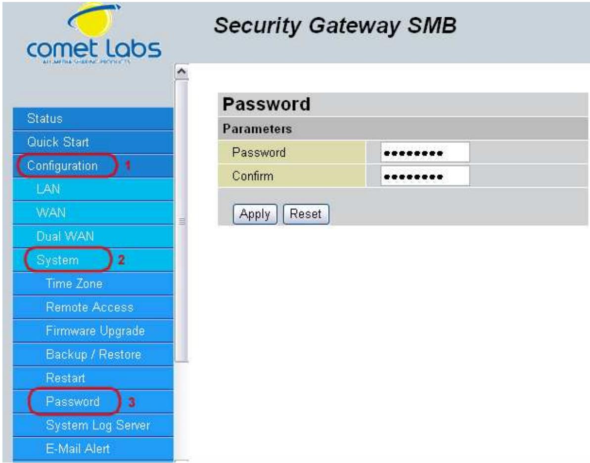 COMET LABS RF10 - Password - 1