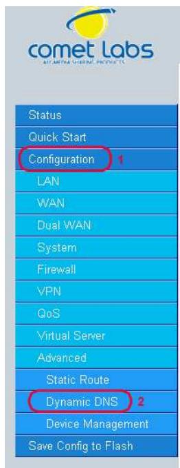 COMET LABS RF30 - H.6 Dynamic DNS Inbound Load Balancing - 5