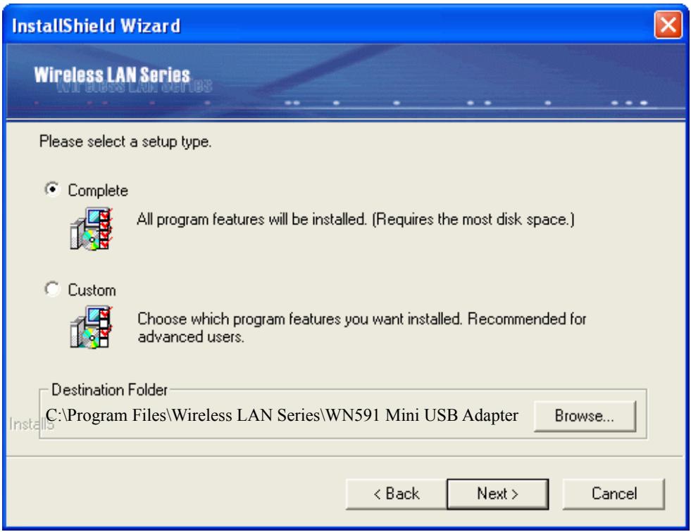 COMET LABS WN591 - Installing the Application and Drivers under Windows 98SE/Me/2000/XP - 5