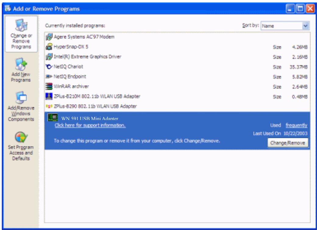 COMET LABS WN591 - Under MS Windows 2000/XP - 2
