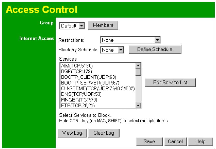 COMET LABS WRB24 - Access Control Screen - 1