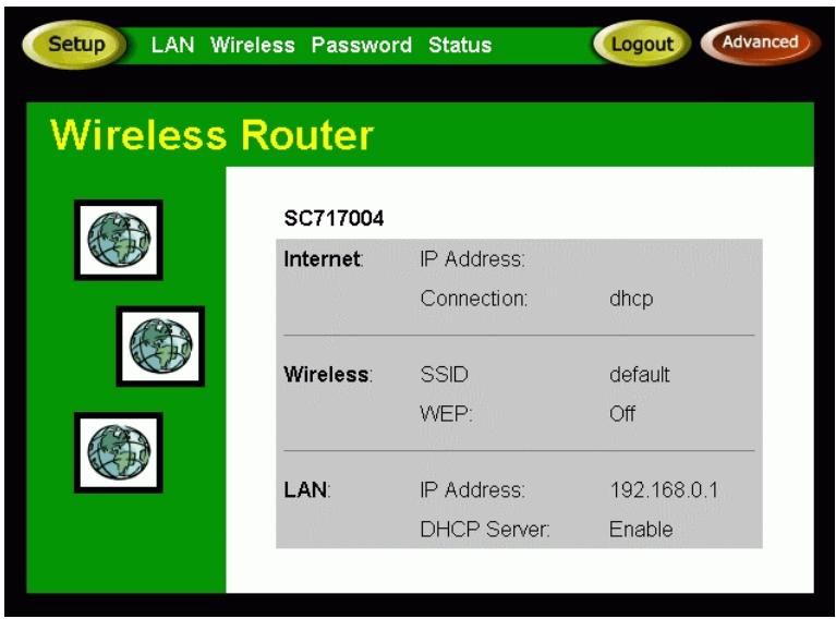 COMET LABS WRB24 - Home Screen - 1