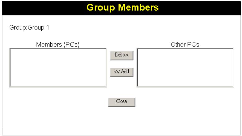 COMET LABS WRB24 - Group Members Screen - 1