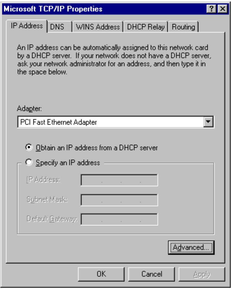 COMET LABS WRB24 - Checking TCP/IP Settings - Windows NT4.0 - 2
