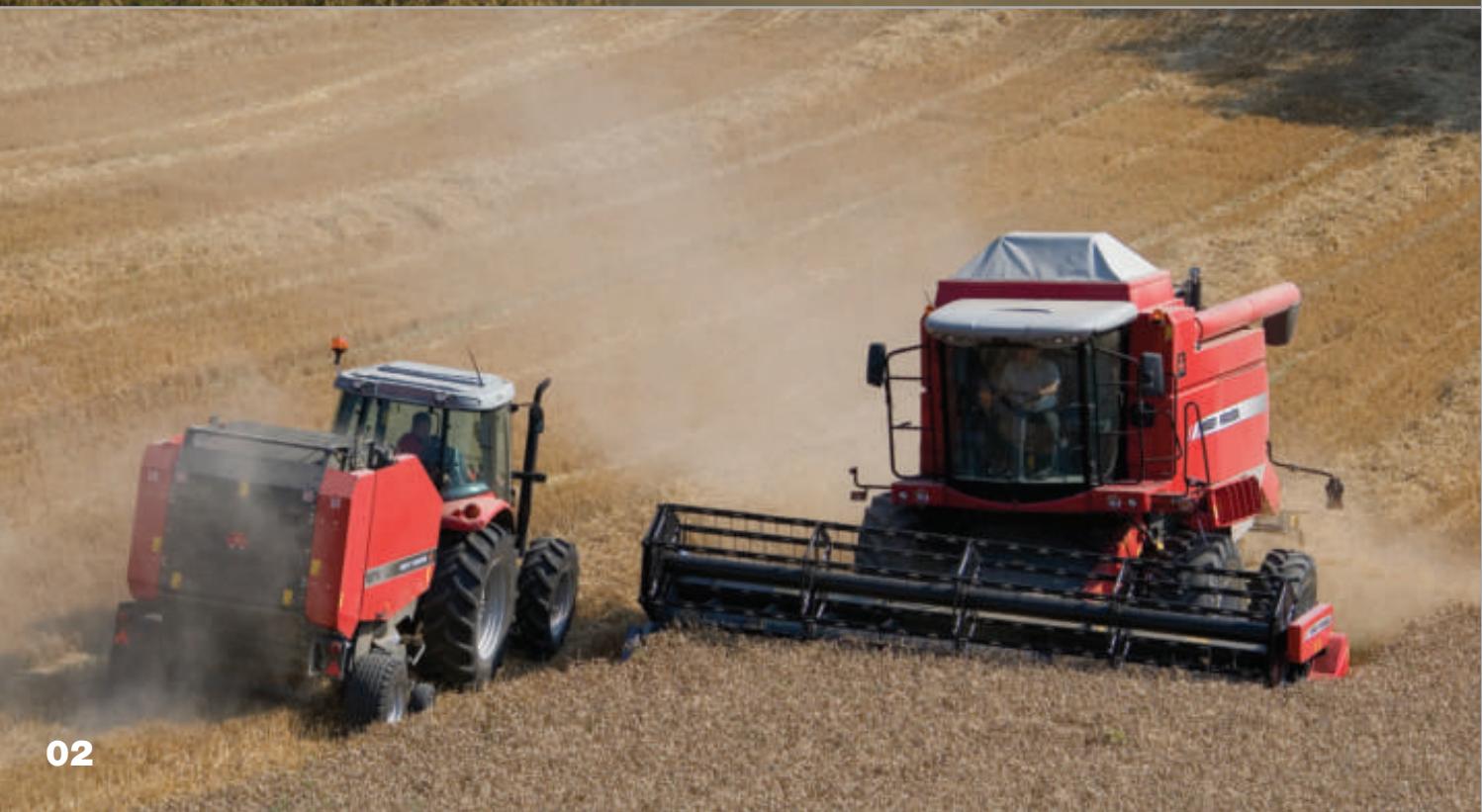 MASSEY FERGUSON 7200 ACTIVA - Handling residues to cut cultivation costs - 2