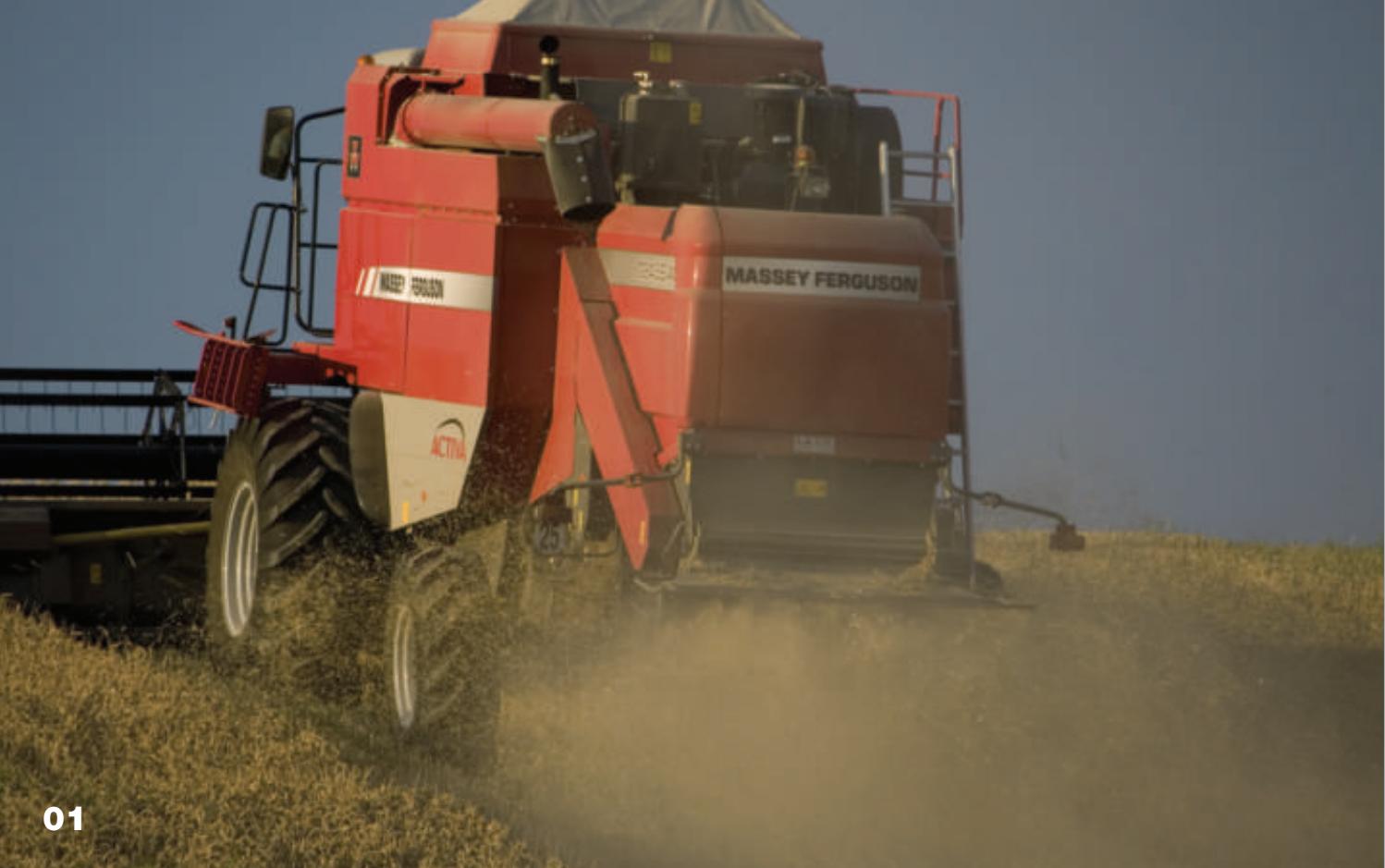 MASSEY FERGUSON 7200 ACTIVA - Handling residues to cut cultivation costs - 1