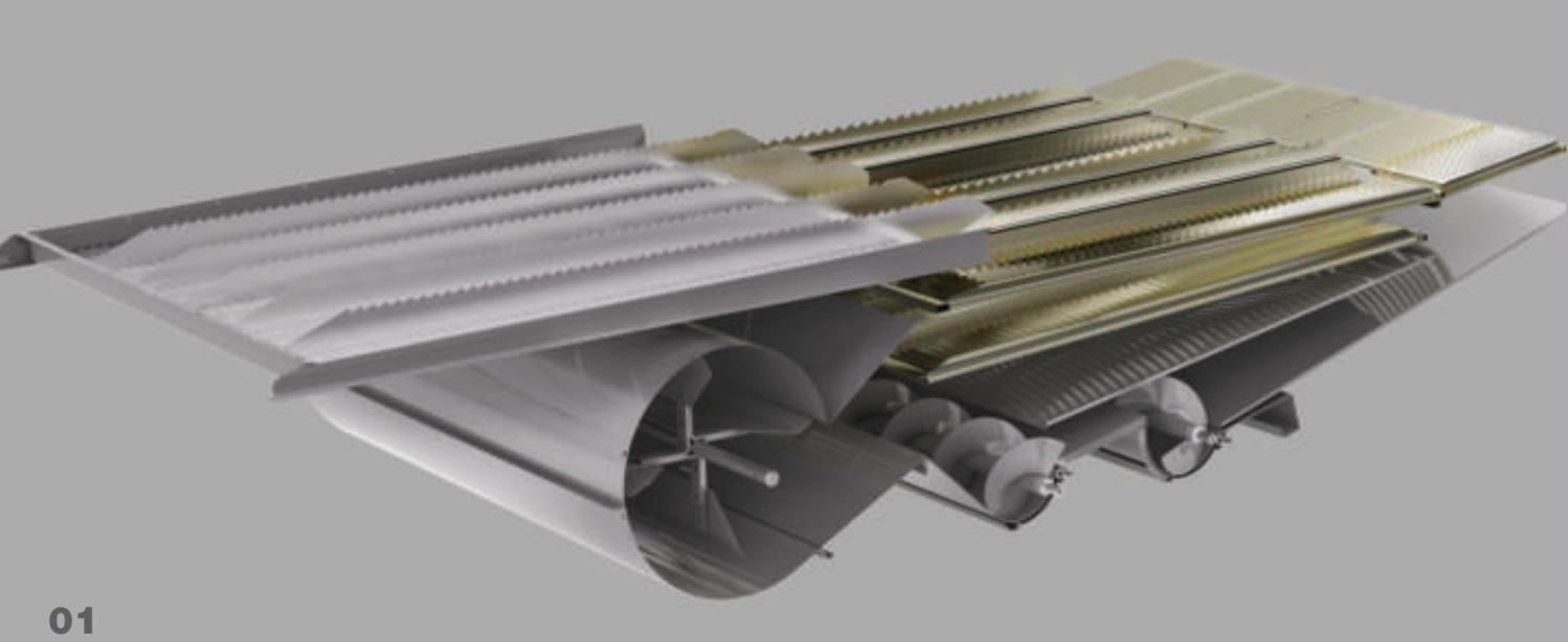 MASSEY FERGUSON 7200 ACTIVA - A choice of 5 or 6 Straw Walkers for efficient separation - 1