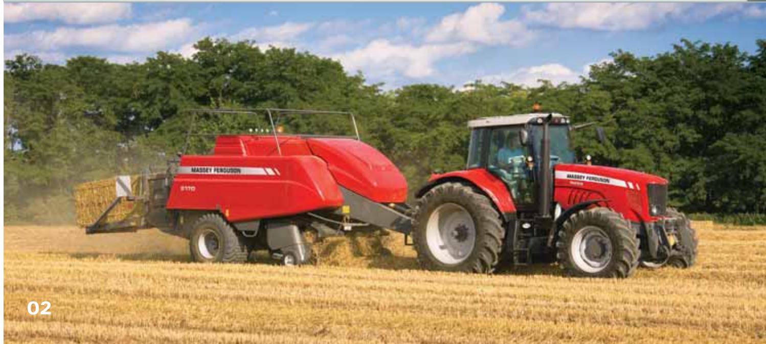 MASSEY FERGUSON 7200 CENTORA - Electric control of deflectors - 2