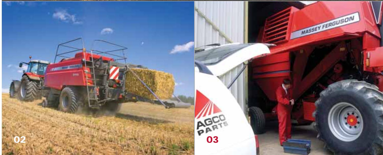 MASSEY FERGUSON 7200 CENTORA - After sales support from AGCO - 2