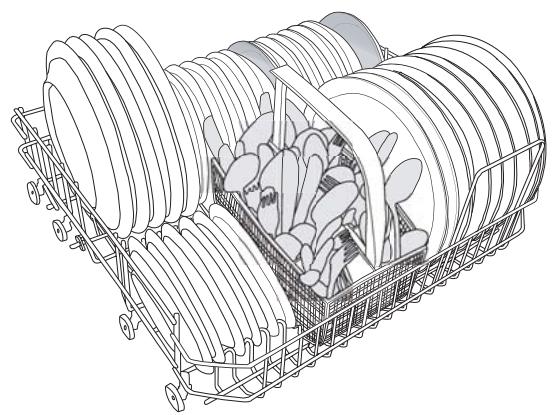 ASKO D3432XL - LOADING THE LOWER BASKET - 1