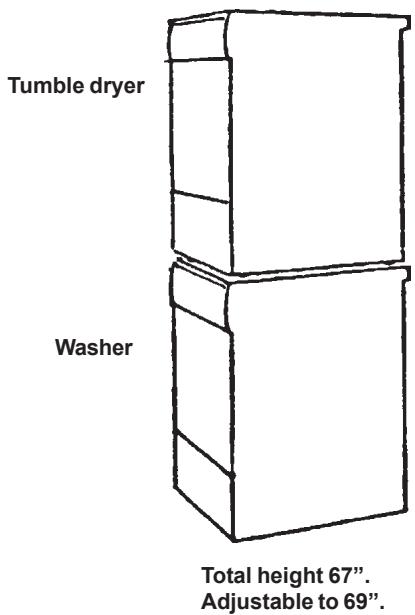 ASKO T711 - STACKED INSTALLATION - 10