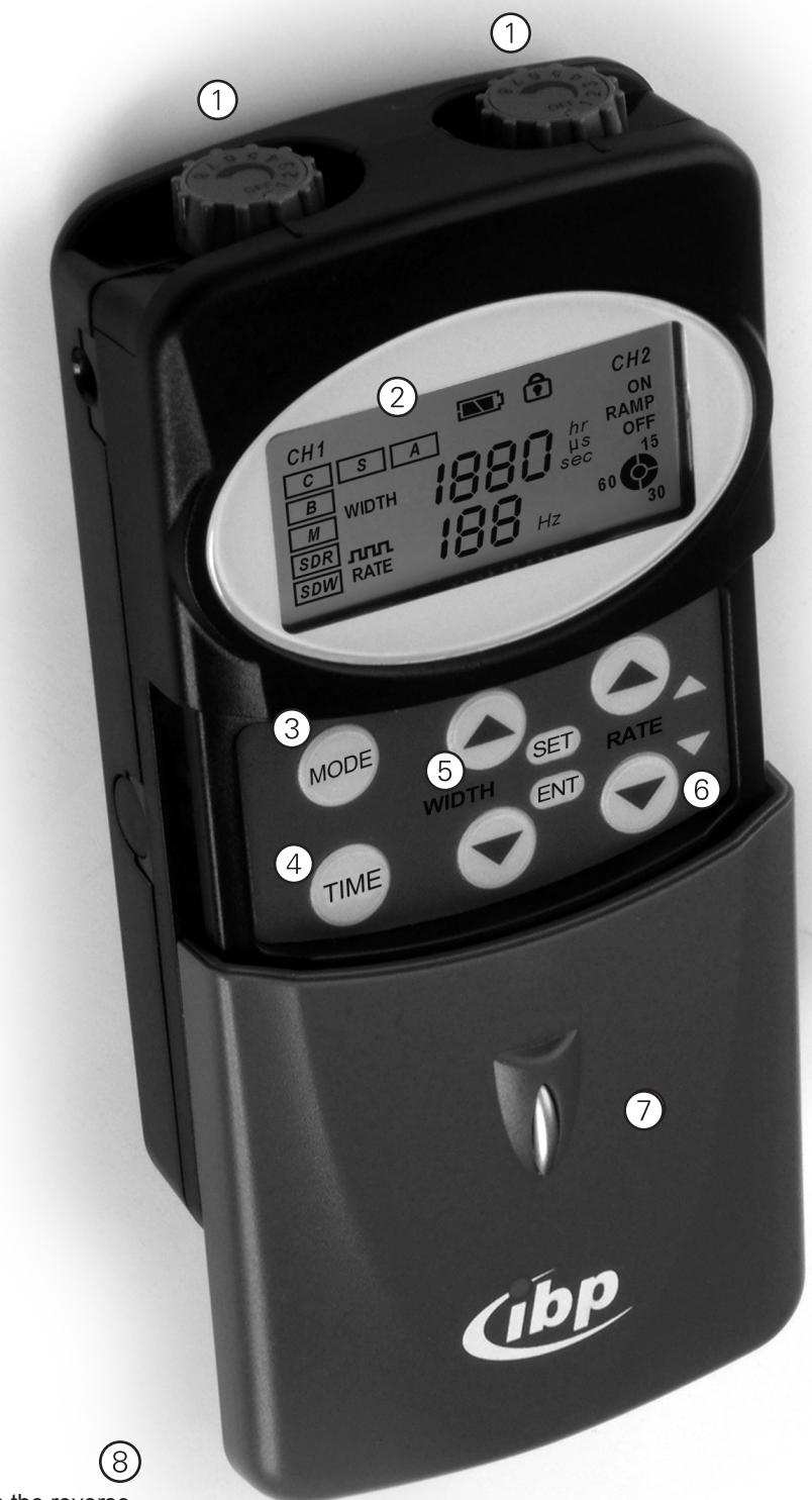 IBP DIGITAL TENS - Controls - 1