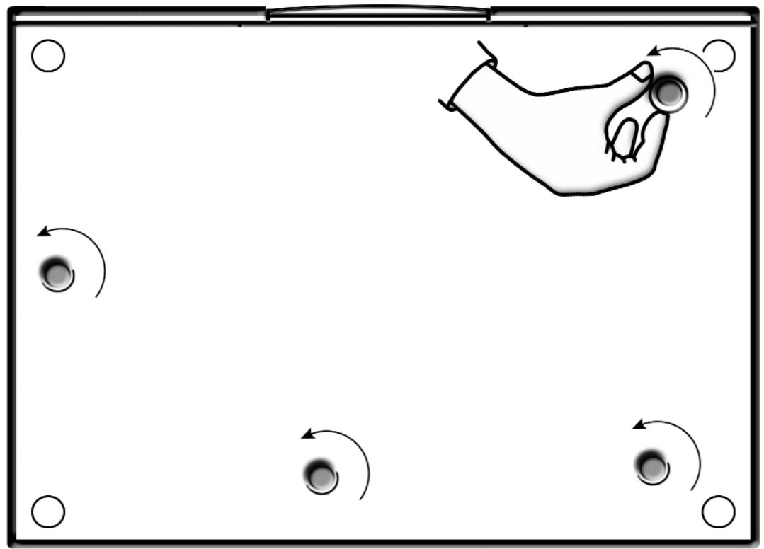 NAIM CD5 - Transit Screws - 1