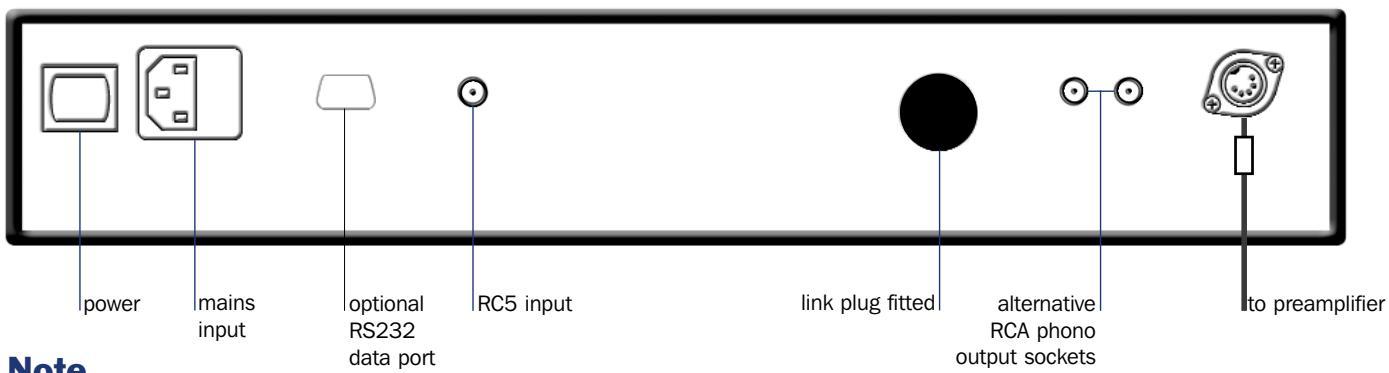 NAIM CD5 - CDX2 Rear - 1